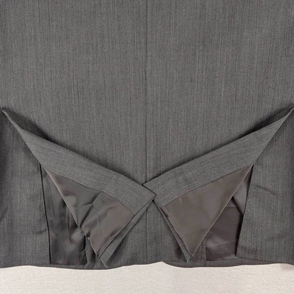 Jos A Bank Classic Collection Blazer Mens‎ 38R 100% Wool Gray 2 Button Dual Vent - Picture 5 of 14